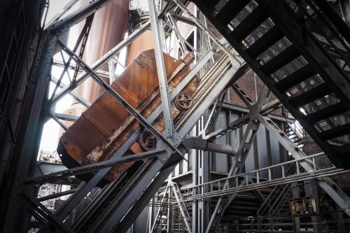 HOCHOFEN-SCHRÄGAUFZUG