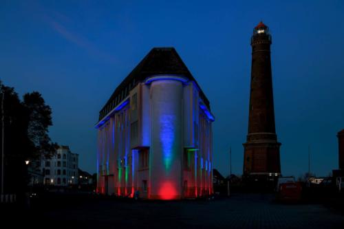 "Bügeleisen" mit neuem Leuchtturm