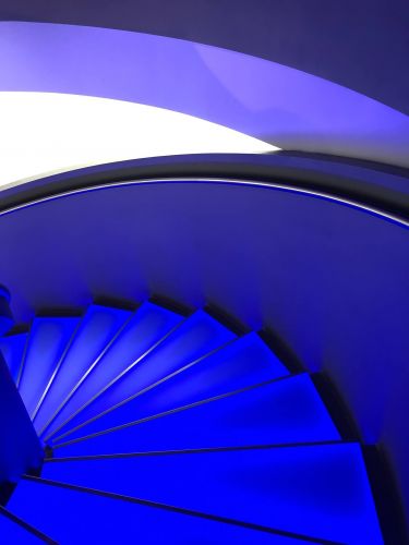 Treppe-In-Blau