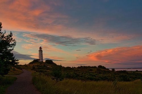 Lightshow-auf-Hiddensee